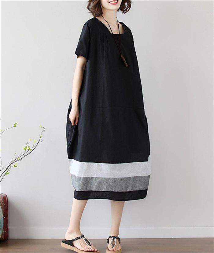 クルーネック Aライン バイカラー Tシャツワンピ 半袖 ゆったり 楽天市場】バイカラー Tシャツ(ワンピース|レディース