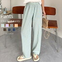 ルームパンツ パンツ レディース 春 秋 チェック パジャマパンツ チェックパンツ パジャマ ロングパンツ 単品 部屋着 寝間着 春 寝巻き ナイトウェア 快適 大きいサイズ 綿 コットン 可愛い 大きいサイズ 春秋 冬 ウエストゴム ナイトウェア 柔らかいシンプル 大人