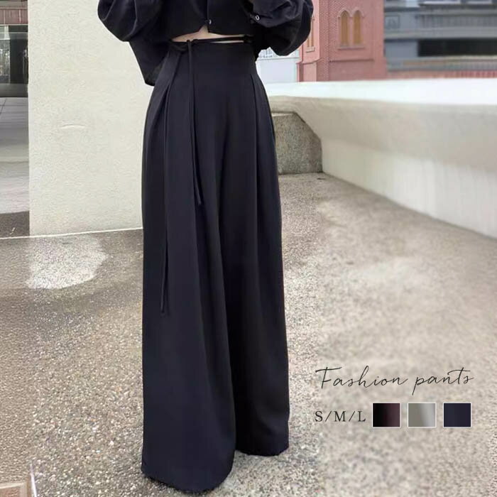 乐天商城 - スーツパンツ ワイドパンツ パンツ ロング丈 レディース 秋冬 春秋 ビジネス オフィス タックパンツ ボトムス ガウチョパンツ レディースパンツ スラックス 大人パンツ キレイめ エレガント 大人 お洒落 ワイド パンツ カジュアル 美シルエット 通勤 通学 日常 お洒落