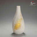淡雪 フラワーベース 煌 中|金箔の箔一(はくいち)|花入れ 花器 おしゃれ 生け花 モダン 生花 新築祝い 引っ越し祝い 人気 玄関 床の間 インテリア アレ...