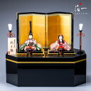 金沢箔布木目込 雛人形 親王雛(しんのうびな)|金箔の箔一(はくいち)|金箔 箔布 雛人形 木目込み コンパクト おしゃれ かわいい インテリア モダン おひな...