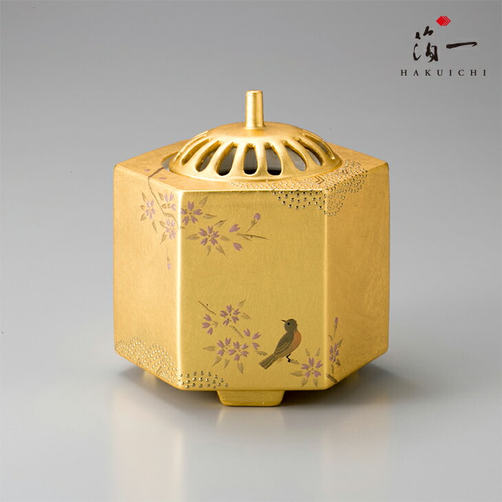 商品名 花の香炉　梅に小鳥図 素材 陶磁器・本金箔 サイズ 98×86×105mm ご注文時のご注意 ※この商品は店頭でも同時に販売しておりますので、ご注文された時に、先に在庫がなくなることがあります。ご了承ください。