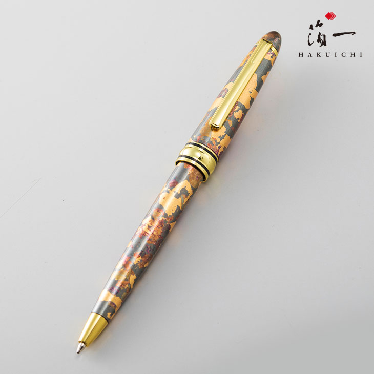 SHIKISAI ボールペン KODAI 古代|金沢金箔の箔一(はくいち) 名入れ プレゼント 実用 金箔 工芸品 人気 ギフト おしゃれ 父 友人 男性 女性...