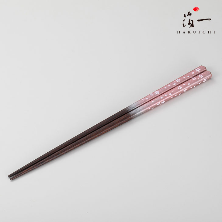 【メール便対応】金の箸　銀の箸　桜(桜色)｜金沢金箔の箔一（はくいち）｜敬老の...