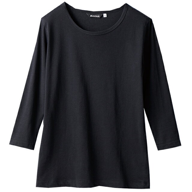 CE423-1 モンブラン インナー Tシャツ 8分袖 男女兼用 綿混 MONTBLANC 医療用 看護...