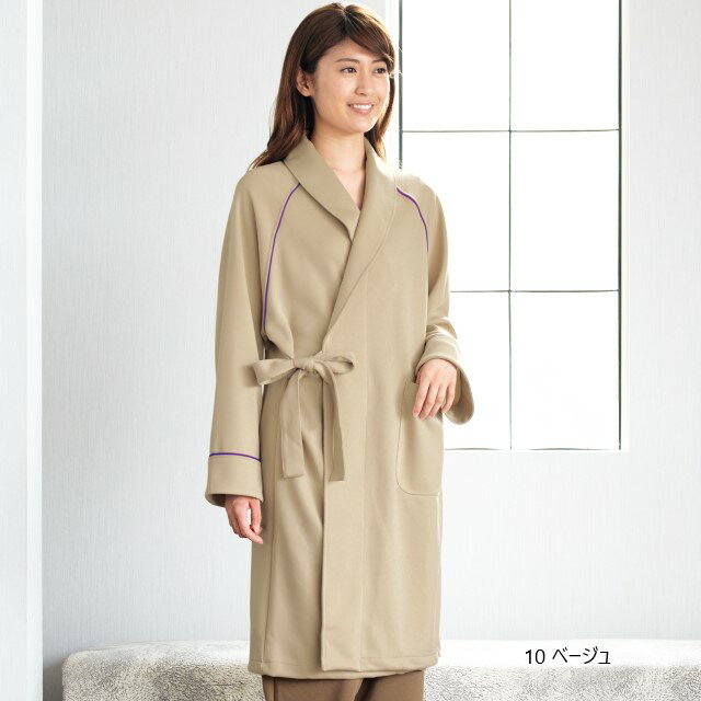 7021SK フォーク 検診衣 ガウン 男女兼用 高級感 羽織り 上着 透けにくい FOLK 医療用 検査 健康診断 クリニック 7021SK-7 ネイビー 7021SK-10 ベージュ