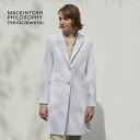 マッキントッシュ MPW3920 マッキントッシュフィロソフィー 女性用ドクターコート MACKINTOSH PHILOSOPHY レディースコート レディース白衣 診察衣 医師 メディカルジャケット 制菌加工 制電 ストレッチ 通気性 しわになりにくい 吸水 防汚