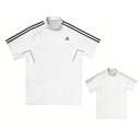 【SALE】【返品交換不可】SMS601 adidas アディダス メンズジャケット KAZEN 白衣 ドクター 医師 ナースウェア 看護師 介護 男性用　病院 医院