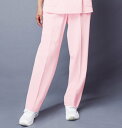 WH10142 自重堂 ホワイセル ナースウェア パンツ 女性用 ゆったり ツータック 抗菌防臭 帯電防止 工業洗濯可 透け防止 制菌加工 WHIseL JICHODO 医療用 看護師 レディース レディス 女子 スラックス ズボン ナースパンツ ホワイト 白 ピンク ブルー