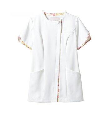 LW802 モンブラン LAURA ASHLEYナースジャケット(医療用白衣 看護師用 ナース服 ナースウエア 通販 楽天 白衣ネット)