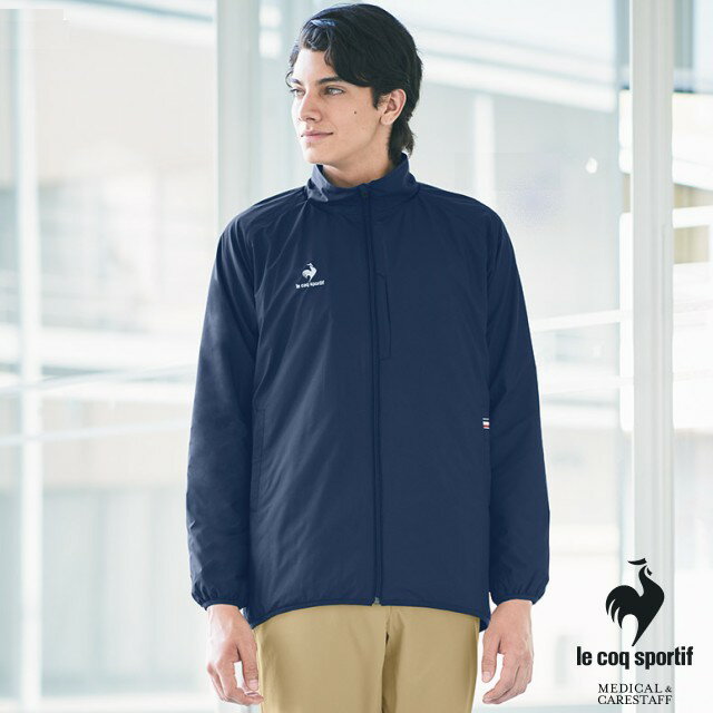ルコックスポルティフ lecoqsportif ウインドブレーカー ジャケット 男女兼用 防風 撥水 裏起毛 制菌 ..