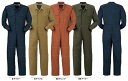 つなぎ服 ツナギ服 春夏用 ポリエステル85%綿15% 涼しい平織り ヤマタカ 312 アメリカンカジュアル 3L・4L