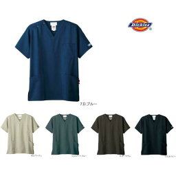 スクラブ ディッキーズ 7072SC Dickies 男女兼用 医療白衣 「ポスト投函」送料無料 代引き不可