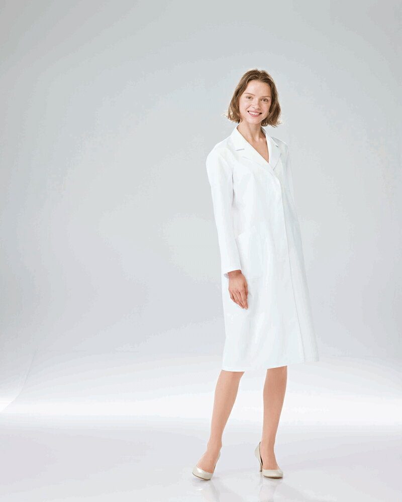 KEX5130 ナガイレーベン 女性 白衣 診察衣 ドクター Naway