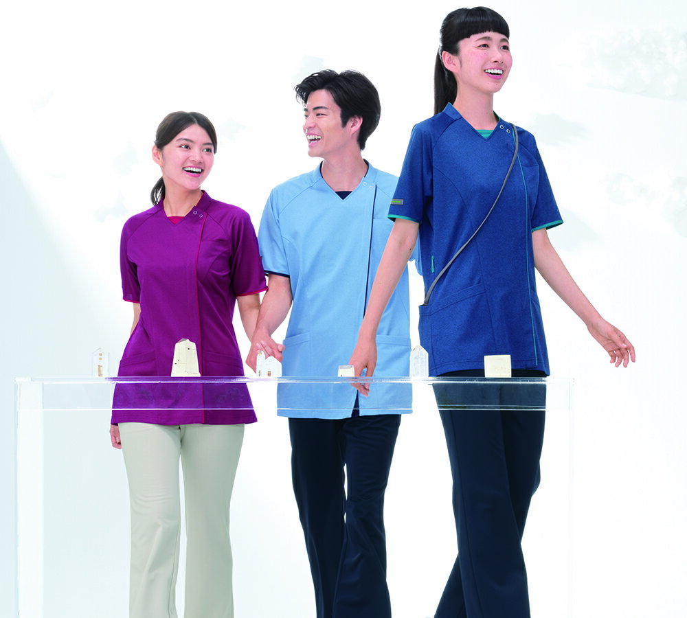 JM3127 ナガイレーベン 男女兼用ニットシャツ Naway