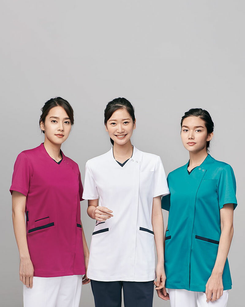 73-2244住商モンブラン レディス半袖スクラブ