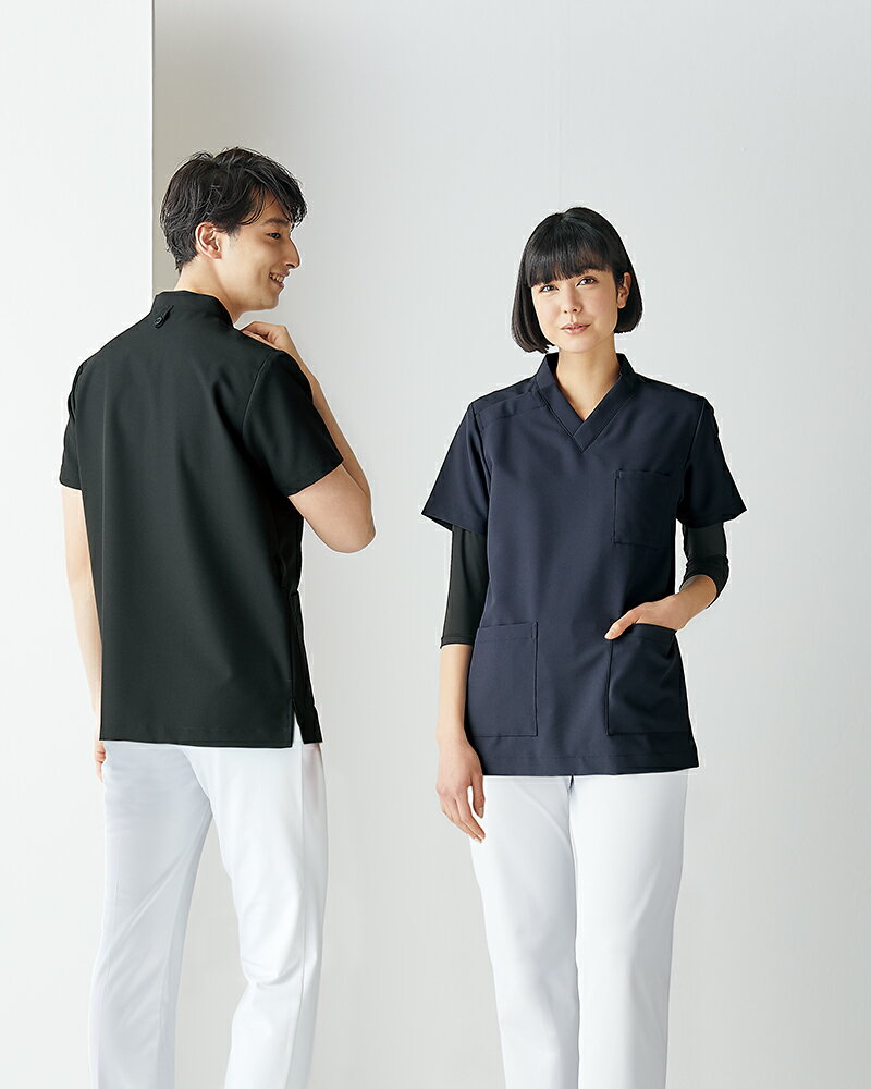Rakuten - 男女兼用スクラブ半袖[住商モンブラン製品]