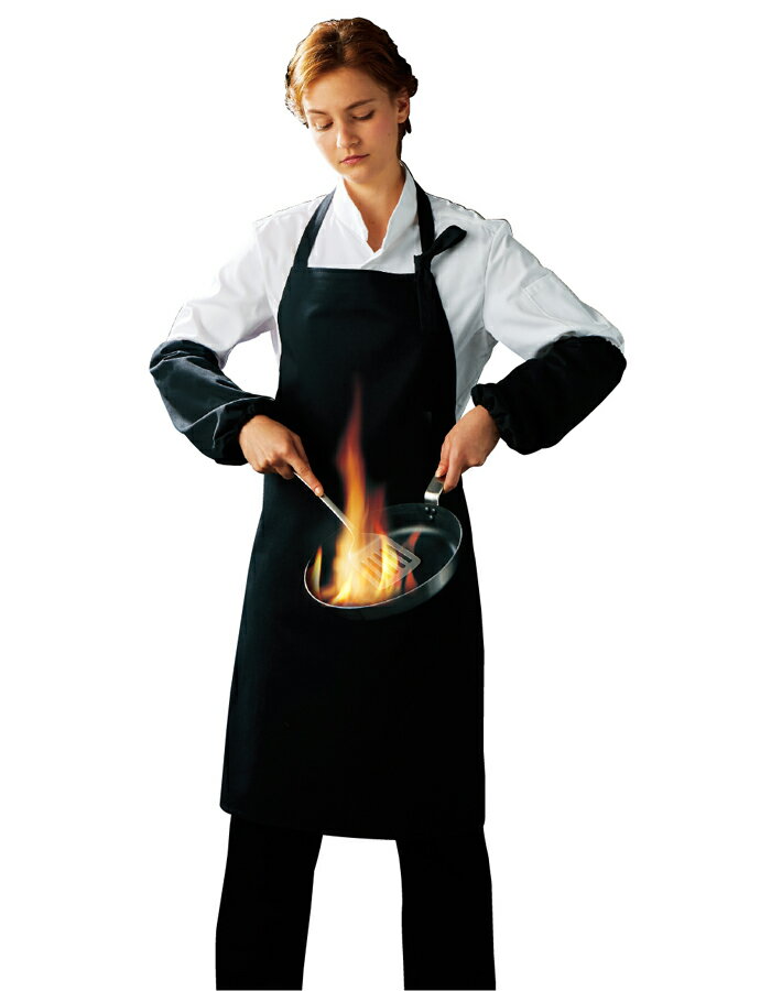 VA501-1 住商モンブラン 難燃素材エプロン 男女兼用