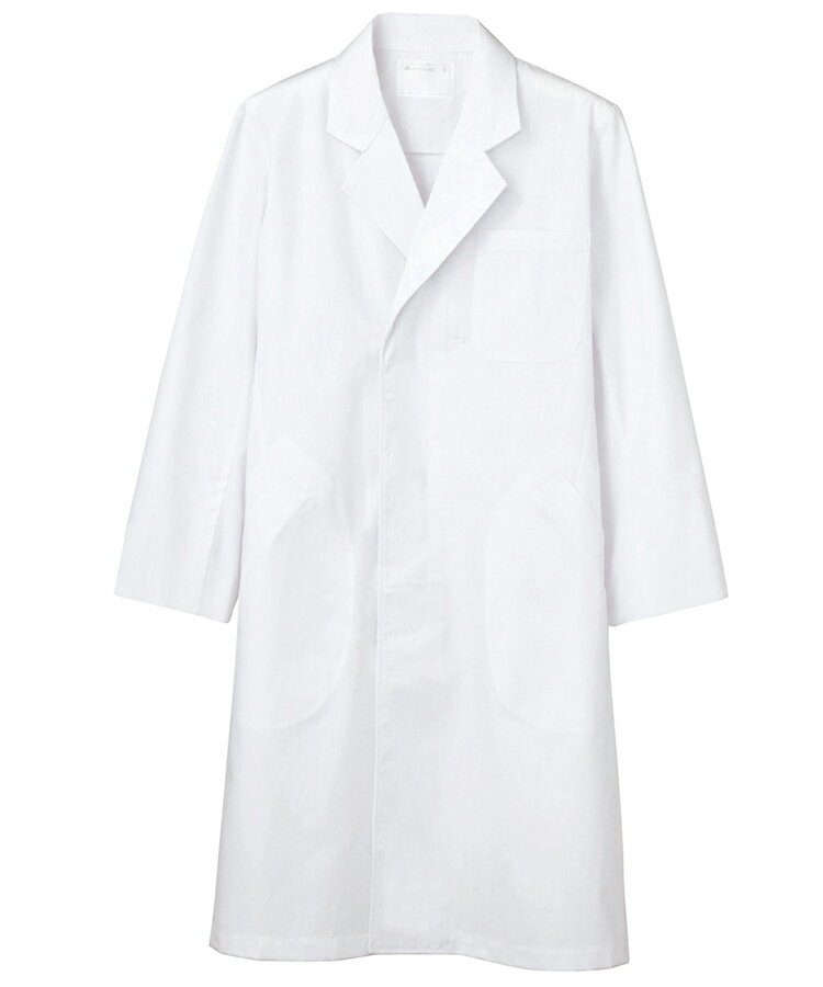 71-661 住商モンブラン 診察着 男性 長袖 白衣 医療 医師 ドクターコート 男性