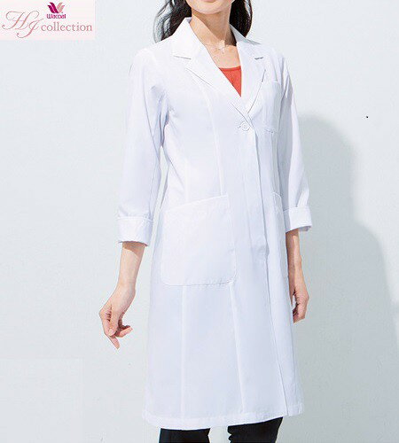 スク ラブ 白衣ワコール HIコレクションHI400 レディースコートサイズ:S〜3L