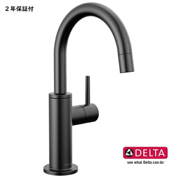 DELTA デルタ コンテンポラリー キッチン 水栓 単水栓 浄水器用水栓 マットブラック 1930-BL-DST 輸入水栓 正規品 蛇口 送料無料