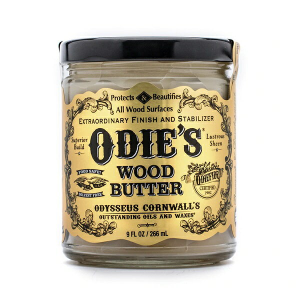 オーディーズ ウッドバター ODIE’S WOOD BUTTER 266ml オイル 自然素材 植物性 アメリカ製 ODIES-WB