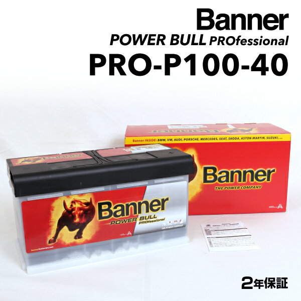 BMW 3V[YE90 f(325 xi)^(ABA-VF25)N(2005N9-2008N8)(LN5 100Ah) BANNER(oi[) Bԗpobe[ Power Bull PRO 100A PRO-P100-40 PRO-P100-40-LN5