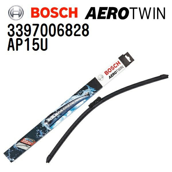 ランチア ムーザ[350] BOSCH(ボッシュ) 輸入車用ワイパーブレード AEROTWIN エアロツイン 1本入 (品番 AP15U) 380mm 3397006828