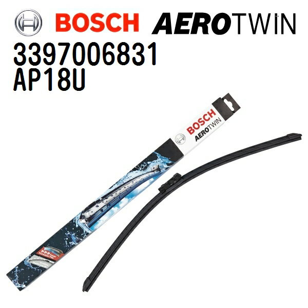 ランチア デルタ[844] BOSCH(ボッシュ) 輸入車用ワイパーブレード AEROTWIN エアロツイン 1本入 (品番 AP18U) 450mm 3397006831