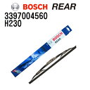 5月1日〜枚数限定最大2000円OFFクーポン配布中 BOSCH(ボッシュ) リア用ワイパーブレード 1本入 3397004560 (品番 H230) 230m...