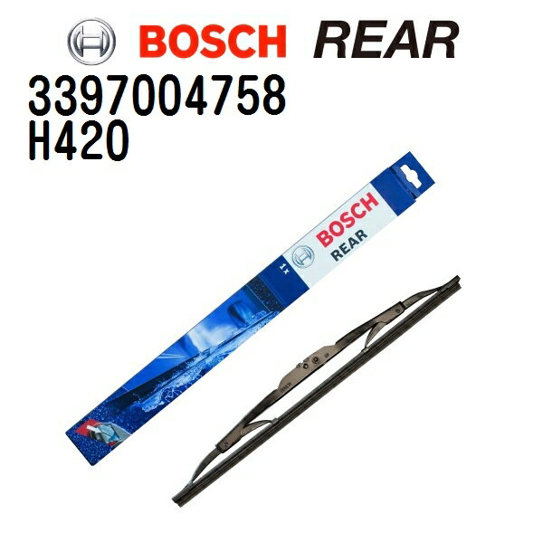 12/1限定5倍P BOSCH(ボッシュ) リア用ワイパーブレード 1本入 3397004758 (品番 H420) 425mm