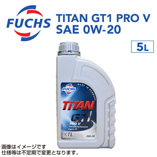 FUCHS(tbNX) GWIC TITAN GT1 PRO V SAE 0W-20 e5L A601411496