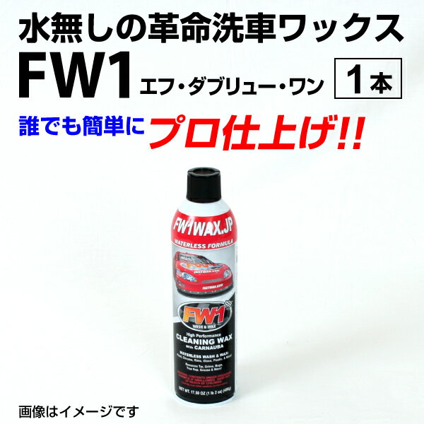 FW1（エフダブリューワン） 洗車＆ワックス 1本セット FW1WAX-1