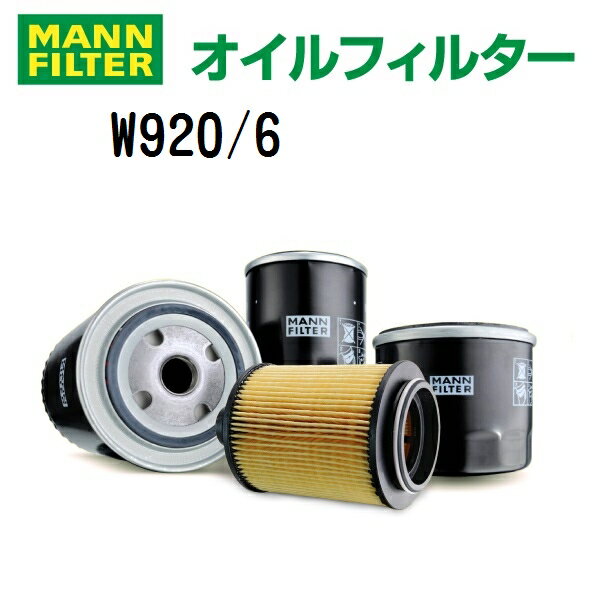 MANN FILTER(�ޥ󥦥�ȥե���) ������ե��륿�� (�����륨�����) W920/6