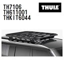 THULE(スーリー) ベースキャリア セット TH7106 TH611001 THKIT6044