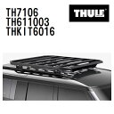 ミツビシ アウトランダー ダイレクトルーフレール付 型式(GF7W、GF8W:GG2W) 年式(2012年10月-) THULE(スーリー) ベースキャリアセッ...