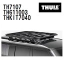 THULE(スーリー) ベースキャリア セット TH7107 TH611003 THKIT7040