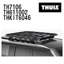 8/1限定5倍P・クーポン THULE(スーリー) ベースキャリア セット TH7106 TH611002 THKIT6046