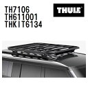THULE(スーリー) ベースキャリア セット TH7106 TH611001 THKIT6134