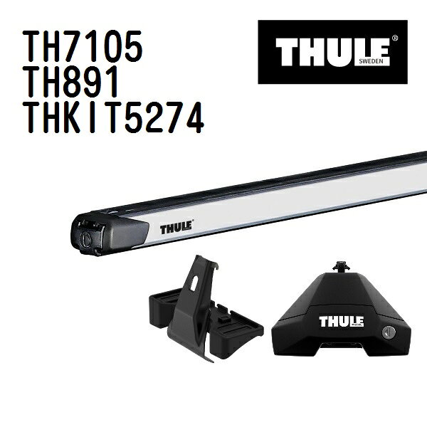 キャリアベース&nbsp;>&nbsp;THULE&nbsp;>&nbsp;ベースキャリアセット 商品一覧表送料の兼ね合いにより北海道・沖縄・離島からの注文はキャンセルさせていただきます。ご迷惑をおかけしますが、なにとぞご了承お願いいたします。セット内容THULE品番数量スライドバーTH891127cmバー2本入りノーマルルーフ用フットTH7105フット4個入り取り付けキットTHKIT5274ブランケット4個ラバーパッド4個オプション別売り商品THULE品番数量プロテクションシート別売りとなっています、使用される場合は追加購入してください。車を傷つけないように貼る保護シートTH331-14枚入り 17cm x 8.5cm　品番 TH7105TH891THKIT5274 の適合車種一覧ウイングバーを使用する場合装着できないアクセサリーがございます。各アクセサリーのスペック表をご確認ください。スライドバーを使用する場合アクセサリーにより別売パーツが必要となります。各アクセサリーのスペック表をご確認ください。ソーラールーフ車は適合不可です完売表記の商品は在庫限りで終了となります。モデル年式車両型式フット番号バー品番取付品番ロック品番シート品番注意■ ホンダフィット5ドアR2.2-GR#7105ノーマルルーフ用891スライドバー5274331-1TH7105 TH891 THKIT5274 THULE カーキャリアパーツTHULE(スーリー) ベースキャリア セット TH7105 TH891 THKIT5274