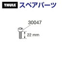 8/1限定5倍P・クーポン THULE(スーリー) カーキャリア スペアパーツ ボルトS 919-0622-11 22MM TH1500030047