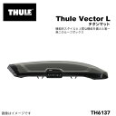 THULE(スーリー) ルーフボックス 420リットル Vector ベクターL チタン TH6137