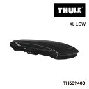 THULE(スーリー) ルーフボックス 400リットル MOTION 3 XL LOW グロスブラック TH639400