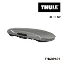 THULE(スーリー) ルーフボックス 400リットル MOTION 3 XL LOW グロスチタン TH639401