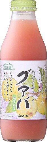 送料込み 順造選 グァバ 500ml×12本 果物 ジュース フルーツ マルカイ 順造選 グアバ