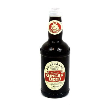 フェンティマンス ジンジャービアー 275ml×12本 【輸入食品】イギリスのおみやげ イギリス 土産 生姜いり 天然香料 ジンジャー入り おしゃれな瓶 輸入炭酸ドリンク 輸入炭酸 海外炭酸