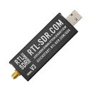 RTL-SDR.COM V3 RTL2832U R820T2 TCXO/1PPM SMA-J チューナー単品/アルミダイキャストケース