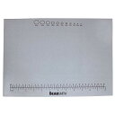 BEADSMITH ノンスリップトレジャーマット 11 x 14インチ 滑り止めゴムベース ソフトパッドの表面 インチとセンチメートルをプリント