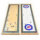 GoSports Shuffleboard and Curling 2-in-1 Table Game