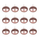 Mega Candles 12個 無香 ローズゴールド フローティングディスクキャンドル 直径1.5インチ